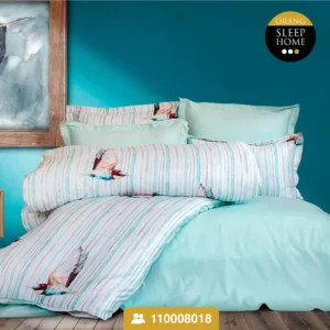 ست كاور لحاف دو نفره ساتین مدل AVIAN