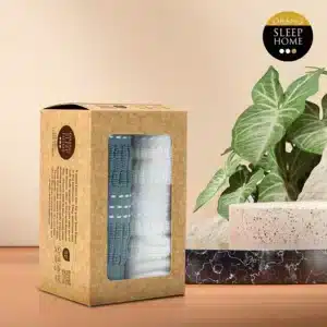 حوله دست و صورت سایز 50×30 سانتی متر بسته 2 عددی مدل آلین