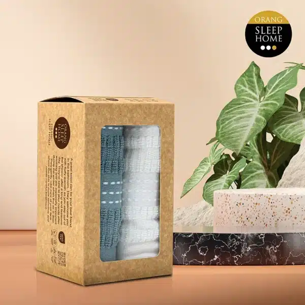 Final 0111 حوله دست و صورت سایز 50×30 سانتی متر بسته 2 عددی مدل آلین - تصویر 1