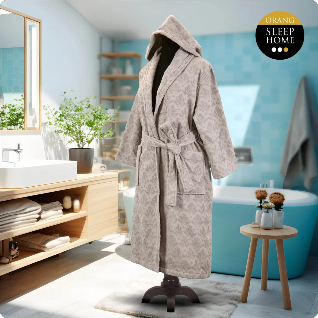 حوله تن پوش با کلاه doublo