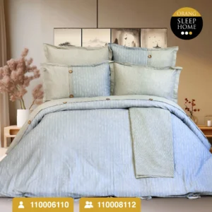 ست كاور لحاف يكنفره و دو نفره لینن مدل Mirage