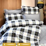 ست كاور لحاف يكنفره و دو نفره رنفورس مدل PLAID