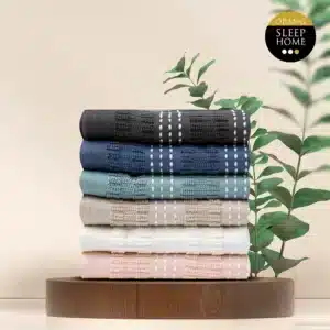 حوله دست و صورت سایز 50×30سانتی متر مدل آلین