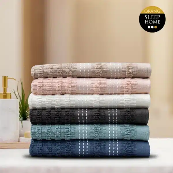 Final 019 حوله دست و صورت سایز 50×90سانتی متر مدل آلین - تصویر 1