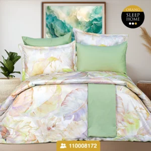 ست كاور لحاف دو نفره ساتین مدل Palma